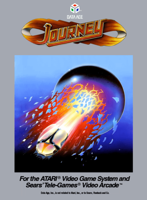 Journey Escape box art for Atari 2600